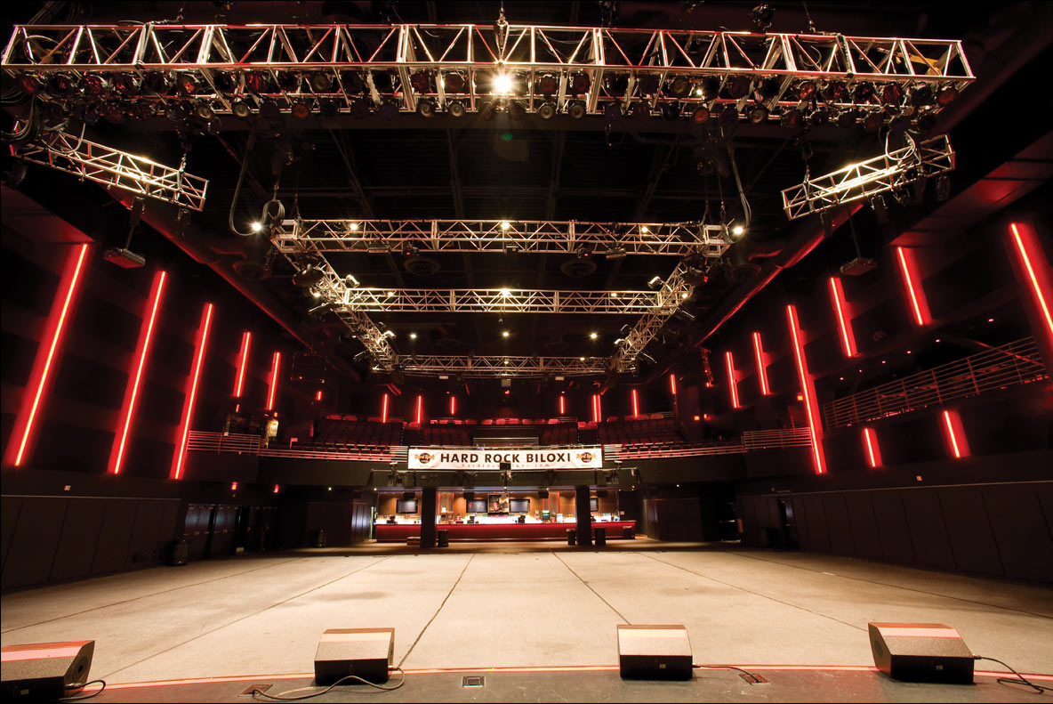 Shop12 Design Portfolio Hard Rock Live Biloxi Casino Concert Venue